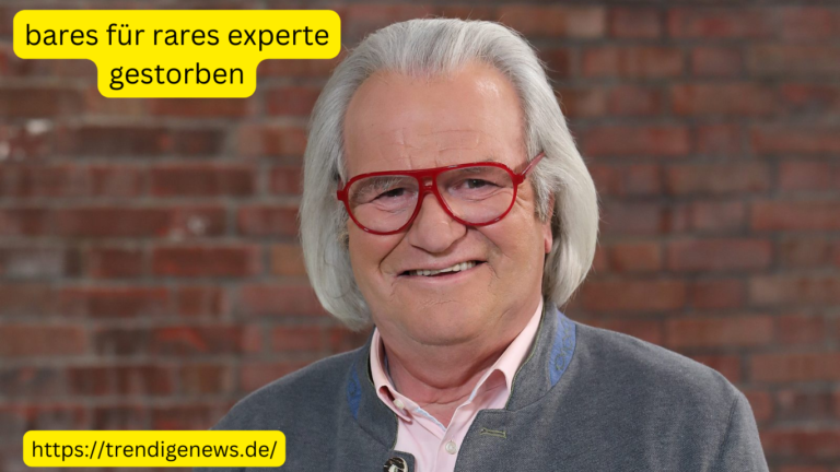 bares für rares experte gestorben