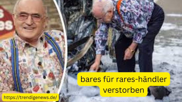 bares für rares-händler verstorben
