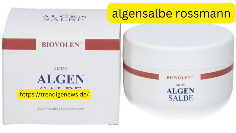 algensalbe rossmann